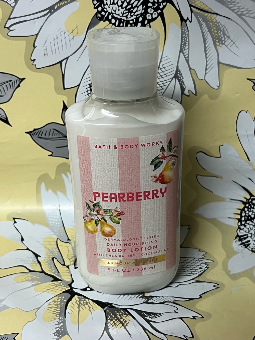 Bath & Body Works Pearberry Daily Nourishing Body Lotion Moisturizer 8 oz New